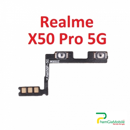 Dây Cáp Âm Lượng OPPO Realme X50 Pro 5G RMX2075 RMX2071 RMX2076 Âm Lượng Power & Volume Button Flex Cable